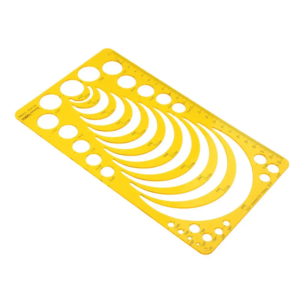 Drawing Templates Circle Stencil Quilting Ruler for Sewing Patchwork Crafts Supplies Plastic