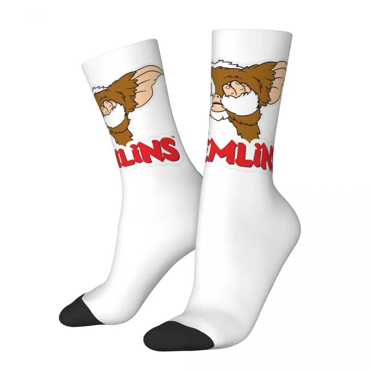 Shy Gremlins Poster calzini invernali Unisex Running Fun printing Socks Street Style Crazy Sock