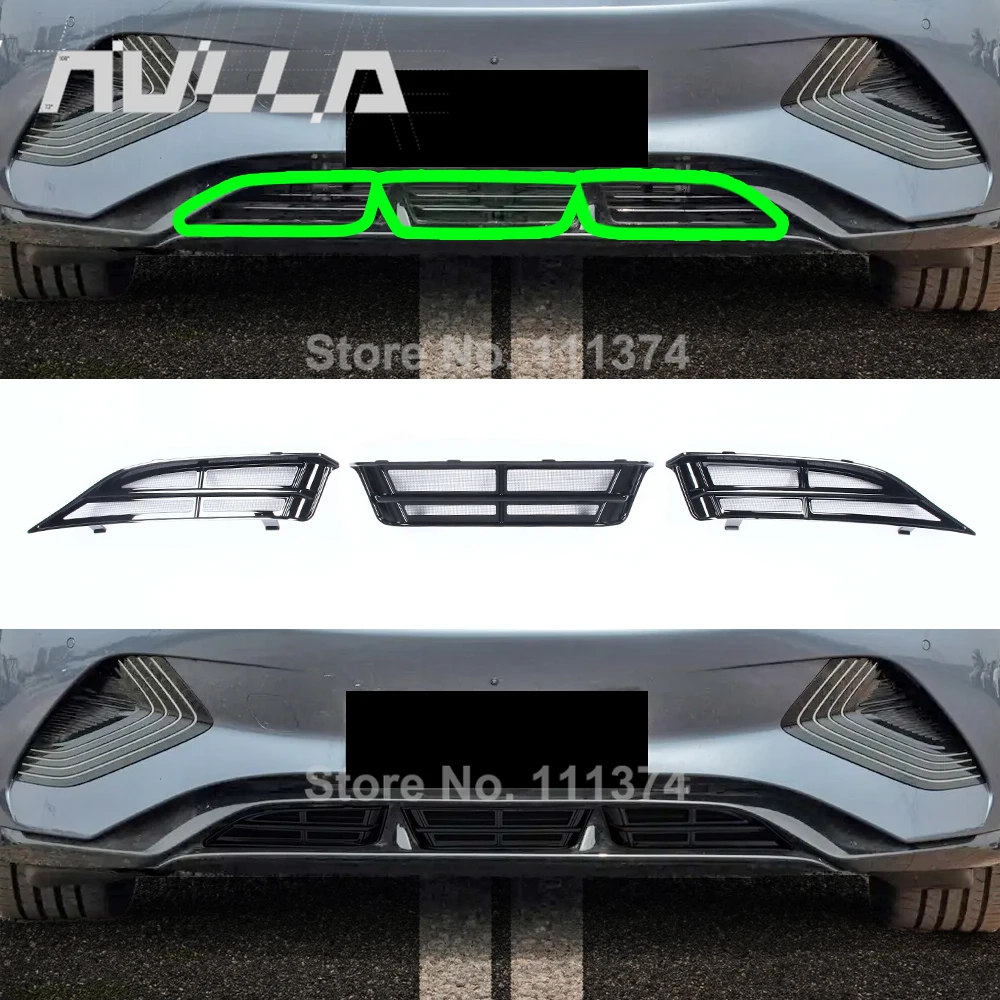

Для BYD Seal EV 2024 2025, защита от насекомых, пряжка, установка решетки, сетка для защиты переднего бампера, решетка, сетка, впускное отверстие, аксессуары