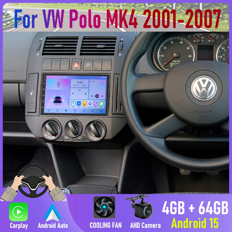 7'' For Vw Polo MK4…