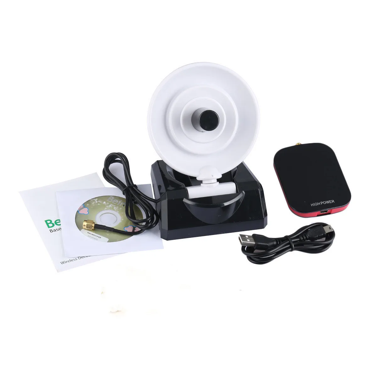 High Power Internet Long Range 300Mbps wireless USB WIFI Adapter with 12dBi Antenna