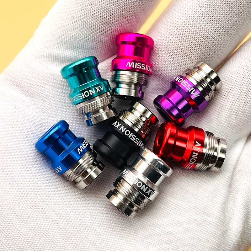 DSX KB2 RBA gaya dotio Drip Tip untuk dotio v1 v2 Mod Vape Mission xv 510 Tip e-rokok aksesoris