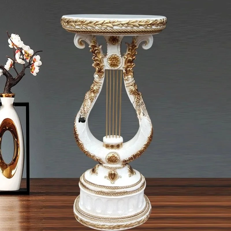 

Европейская подставка для цветов, напольная креативная подставка для цветов, художественная римская колонна, антикварная бытовая подставка для цветочного горшка