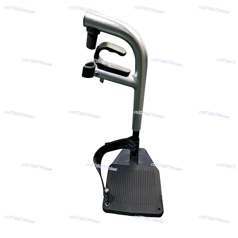 

Electric wheelchair accessories, Dongguan factory electric wheelchair black silver pedal, light foot pedal
