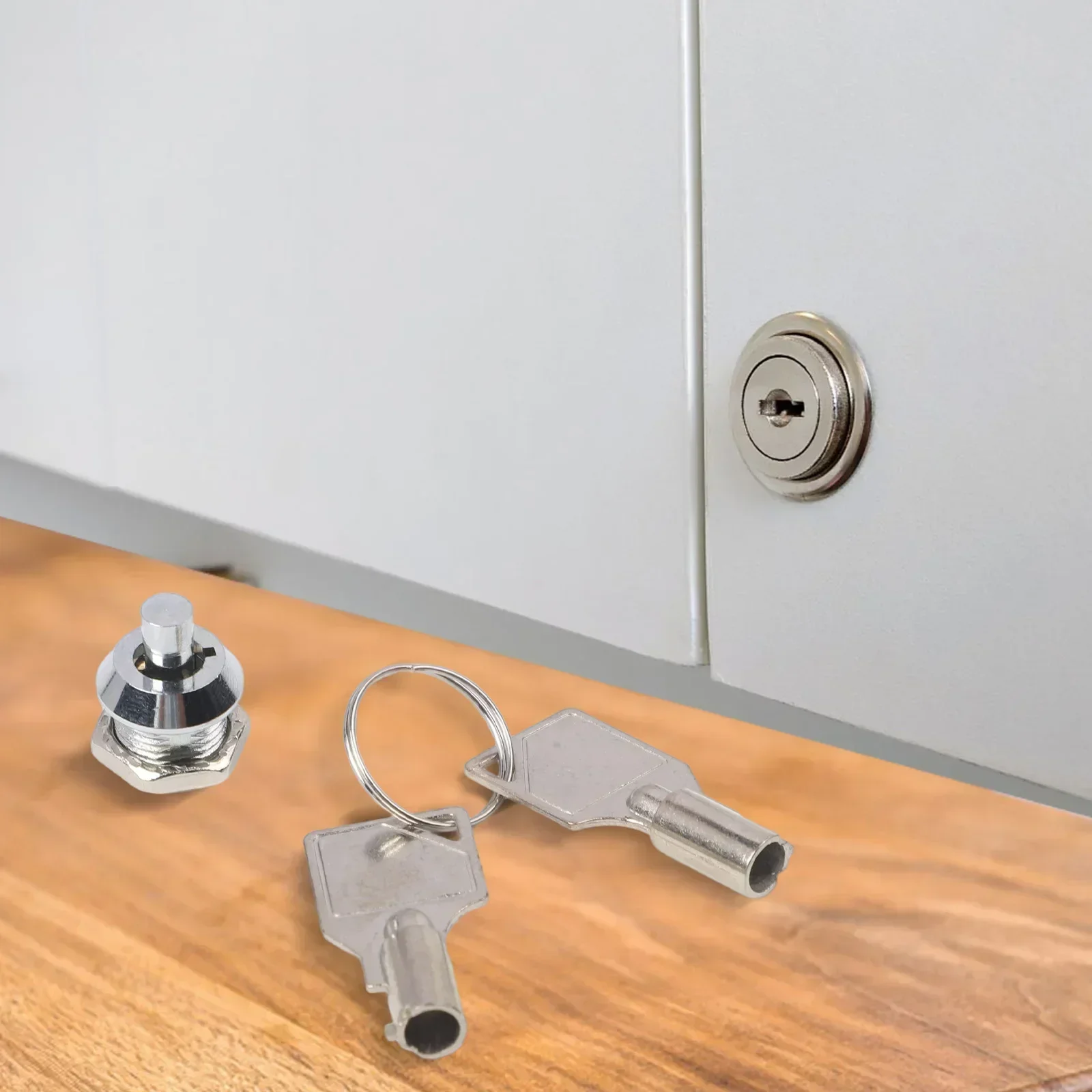 

Mailbox Cabinet Lock Electric Box Lock Compact Portability Exceptional Wear Resistance Stable Security For Advertising Light Box
