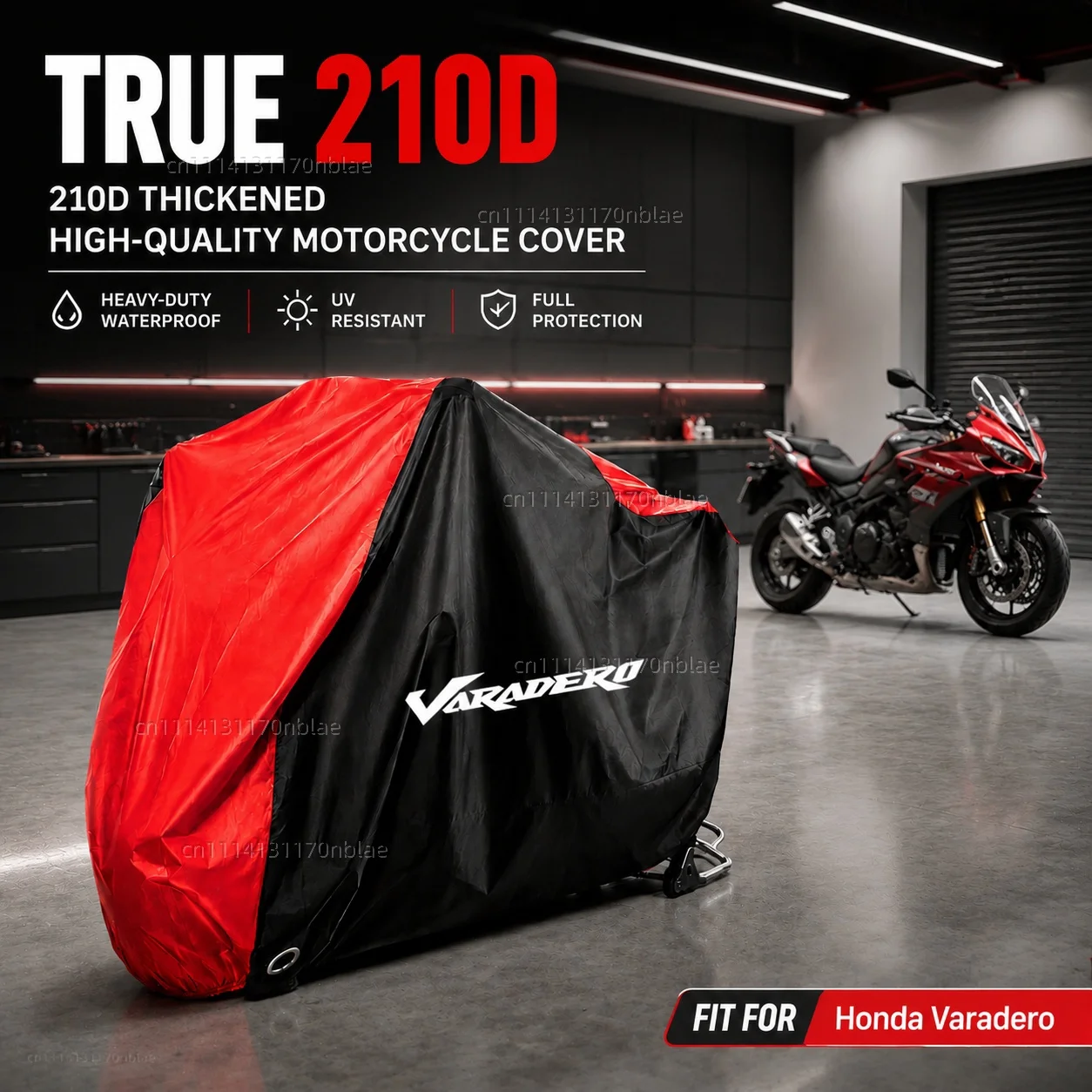 

For Honda Varadero XL1000 XL 1000 125 V XL1000V XL125V XL125 210D Motorcycle Cover Waterproof Dustproof UV Moto Rain Cover