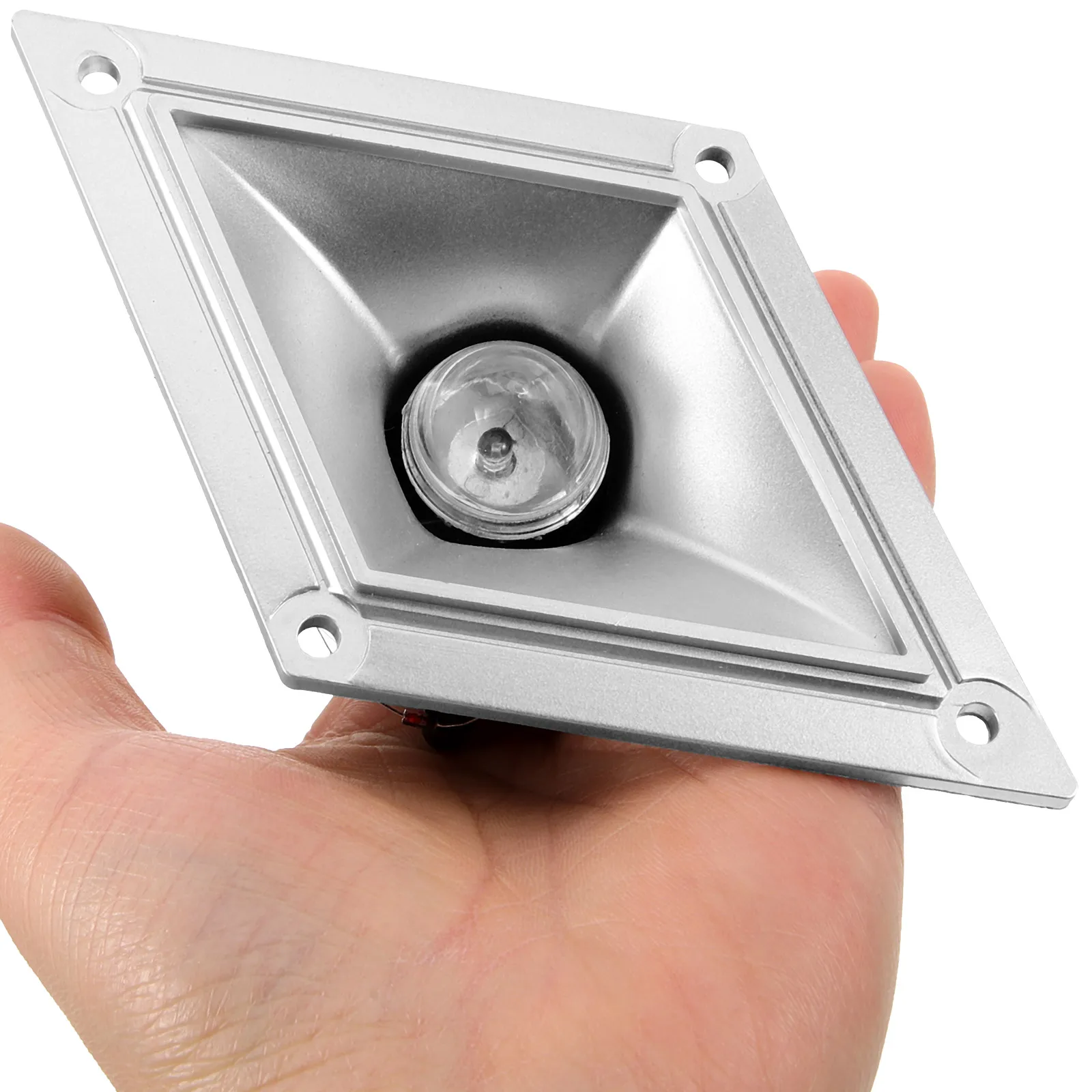 

2pcs Stage 142x82mm Milky White Heavy Plastic Horn Tweeter Duty Audio System Plastic Horn Speaker Tweeter Accessories