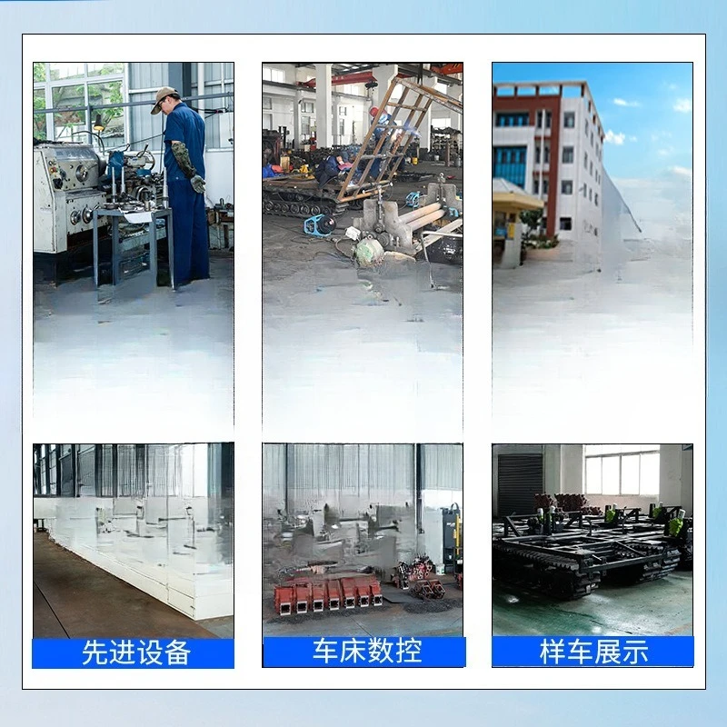 Triangular crawler of corn machine, chassis modified crawler