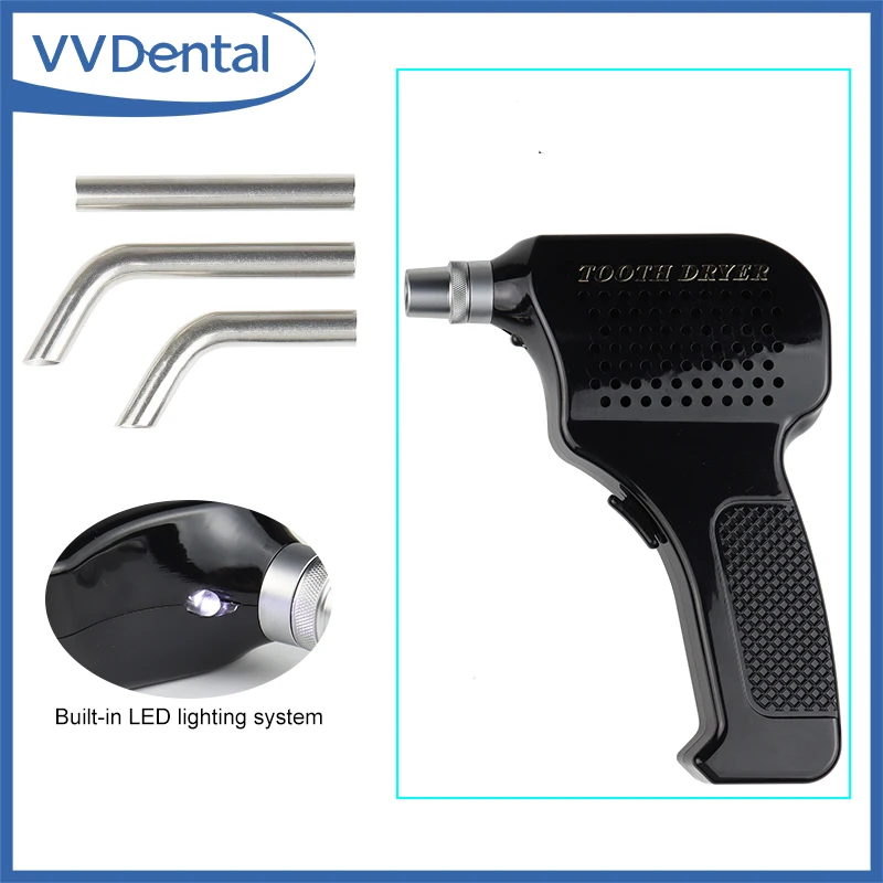 

VVDental Нагреватель для сушки зубов Электрическая ортодонтия для полости рта Стоматологическая воздушная сушилка для зубов Сушильная машина для полости рта