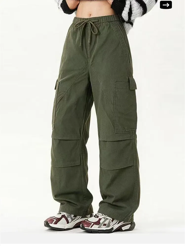 Spring and Autumn New American Pure Cotton Outdoor Sports Hiking Workwear Long Pants Men's Casual Plus Size High Quality Pants