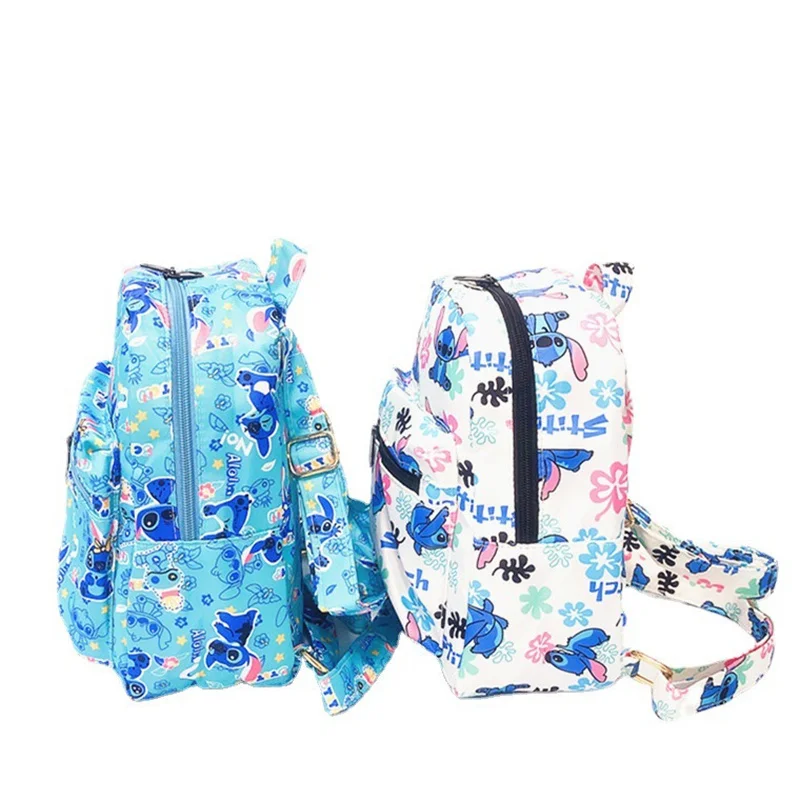 Kawaii Lilo & Stitch Kids Backpack Figure Stitch Print Kindergarten Pencil Case Boy Girls Shoulder Bag Children Schoolbag Gifts