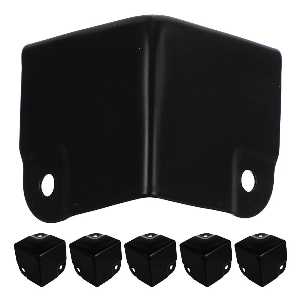 

6pcs 40Mm Metal Corner Protectors Electroplated Box Guards For Furniture Wooden Cases Edge Protection Decorative Angle Cover