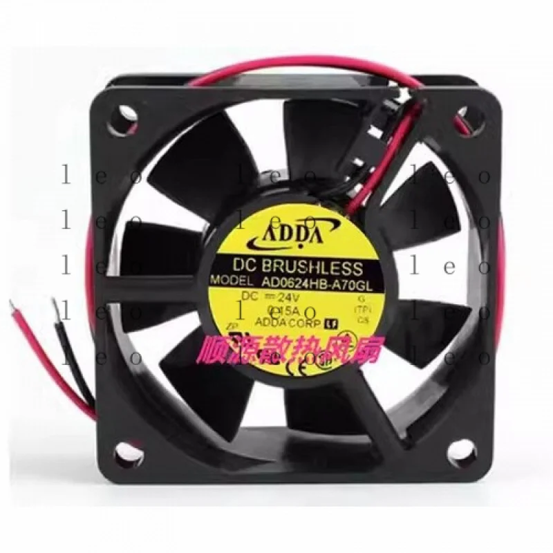 

CC for ADDA AD0624HB-A70GL 6025 DC24V 0.15A 2-Pin Inverter Cooling Fan