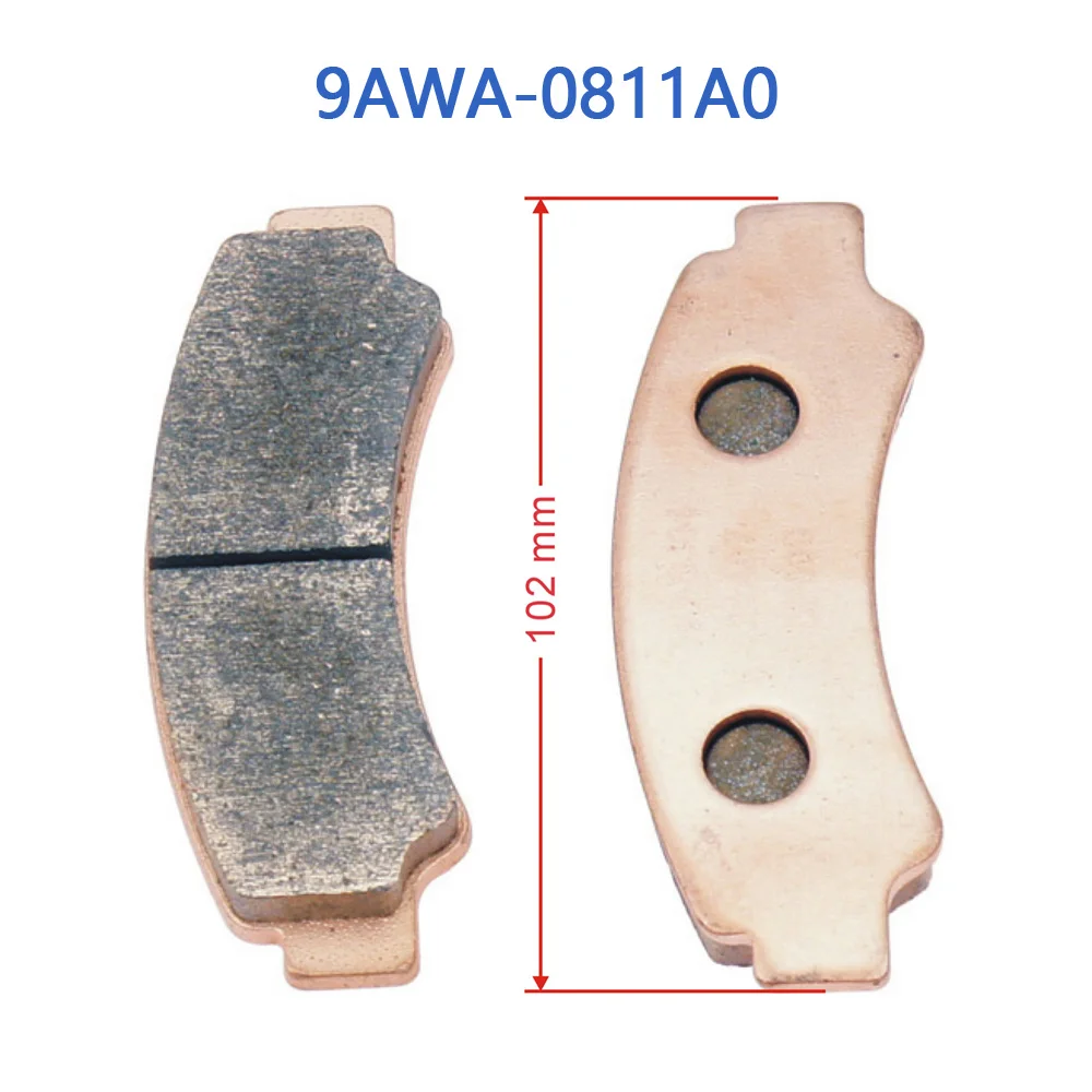 Front Brake Sintered Pad 9AWA-0811A0 For CFMoto ATV UTV SSV Accessories CForce ZForce 800 800XC 850XC CF800ATR CF800AU CF800AZ