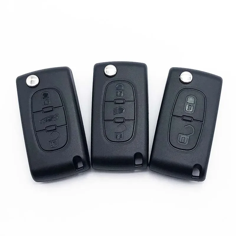 

Key Shell For Peugeot 206 407 307 607 For Citroen C2 C3 C4 C5 C6 C8 Remote Car key Case Cover Shell Fob VA2 Blade CE0523