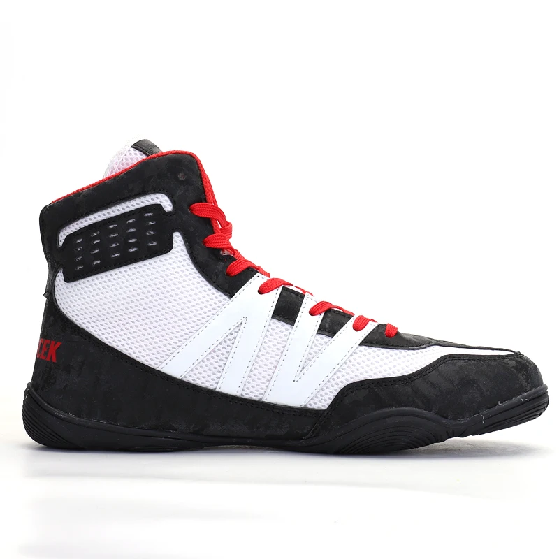 Professional Non Slip Wrestling Shoes Breathable Boxing Training Shoes Comfortable Combat Sneakers Competition Sports Shoes