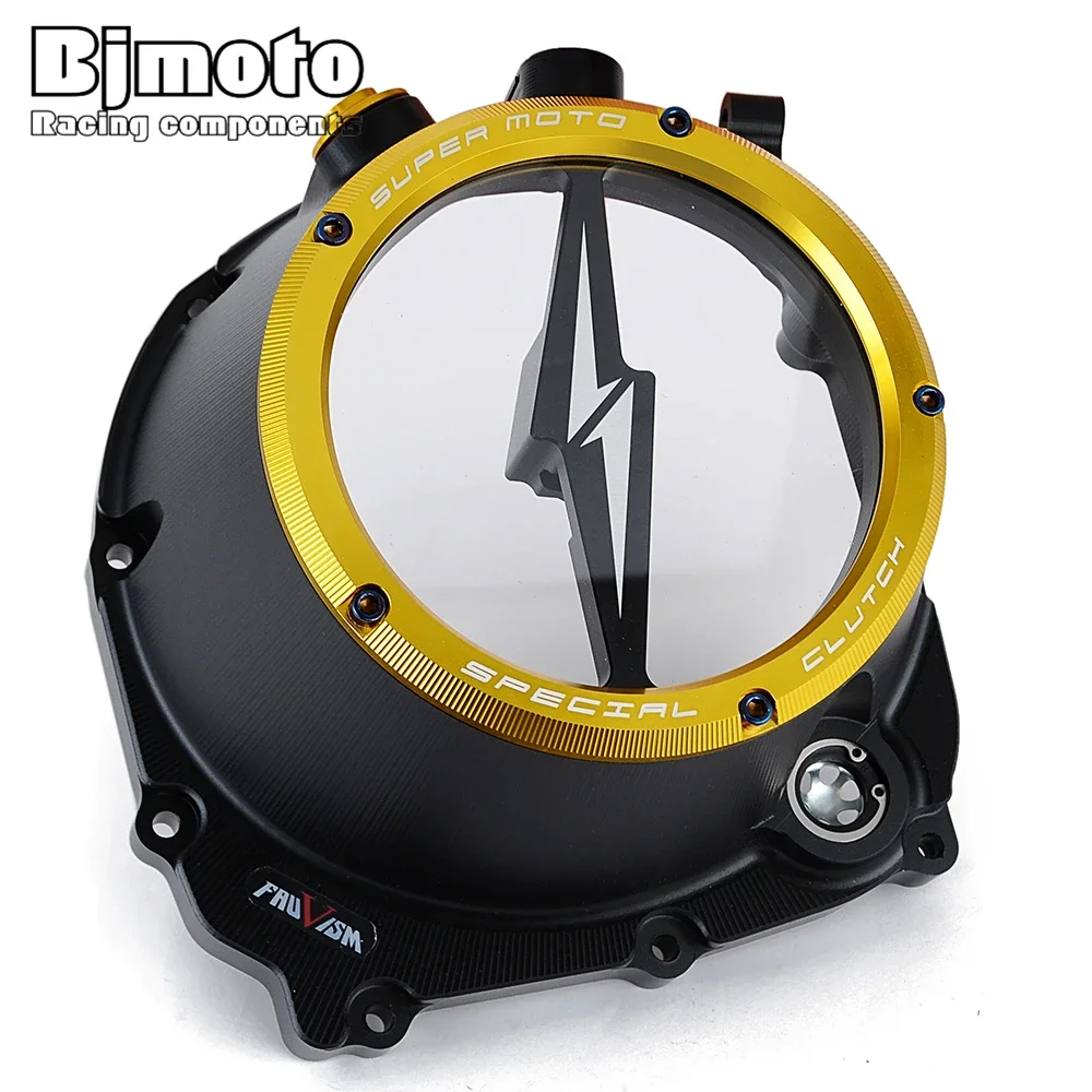 Z 1000 CNC محرك واضح غطاء القابض الربيع التجنيب لكاواساكي Z1000 2016 2017 2018 2019 2020 2021