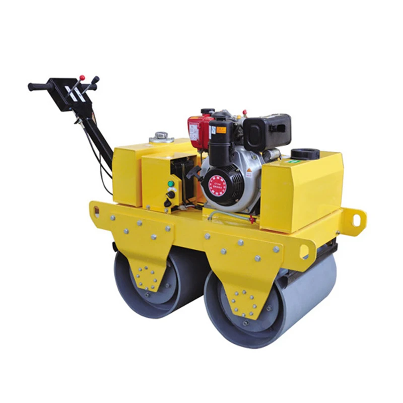 YG hand push road roller machine double drum road roller 3 ton