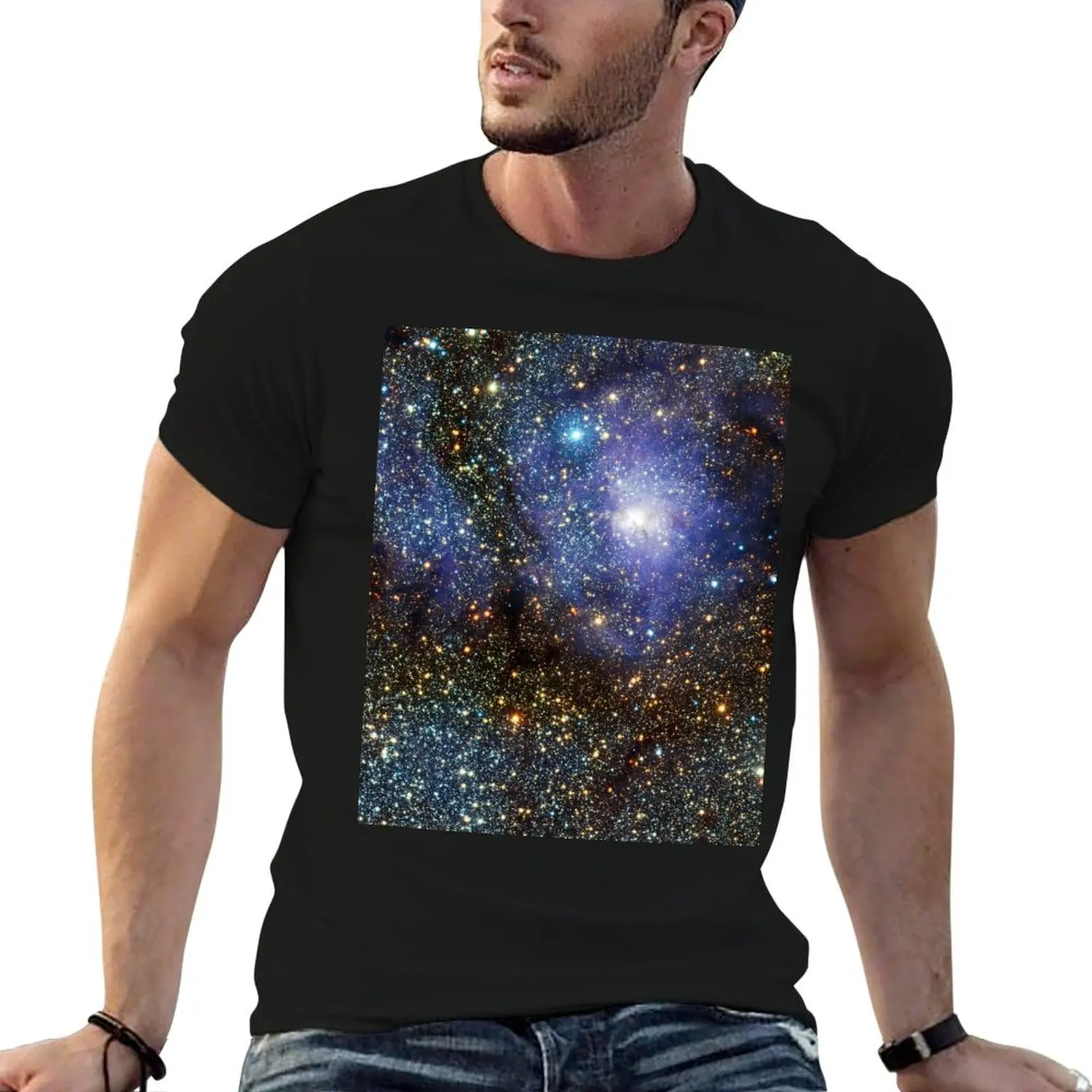 Lagoon Nebula Messier 8 M8 NGC 6523 T-Shirt Outdoor Activity Sports T-Shirt