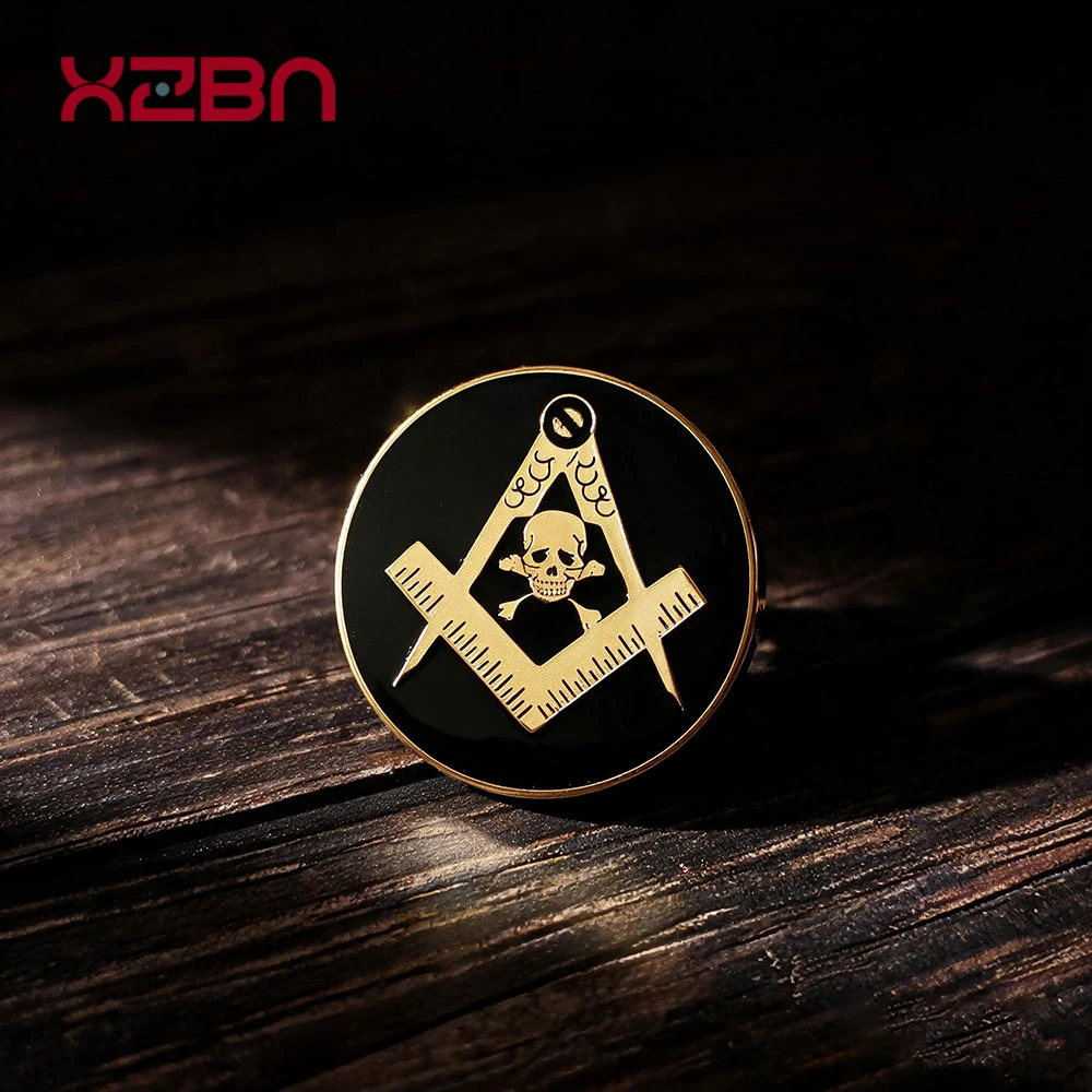 Masonic Lapel Pins Philippines Japan National Country Skull Skeleton Badge Compass Ruler Mason Freemason Shake Hands Friendship