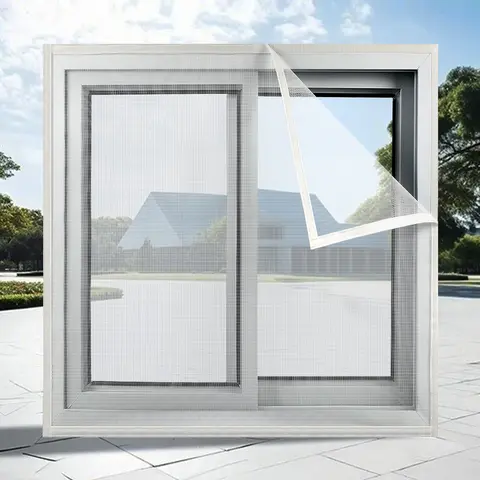 anti-mosquito window screen self adhesive window mosquito net summer insect proof door mosquitonet for windows