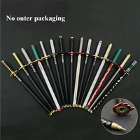 New Styles Japan Anime Demon Model Gel Pen 0.5mm Black Refill with Pen Rack Cosplay Prop Kid No Package Gift Slayer Sword