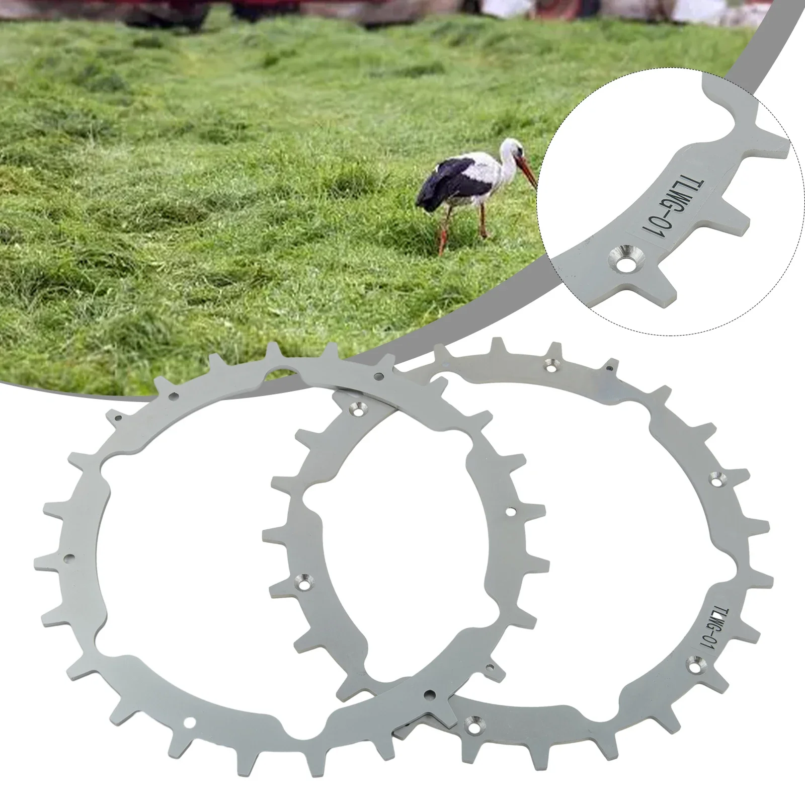 

Effective Traction Solution Stainless Steel Spikes for Sileno City 250/500 Robot Mowers Designed for Optimal Use
