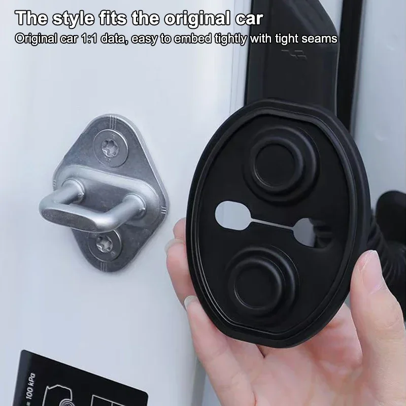 

2/4Pcs Car Door Closing Shockproof Pad Silicone Cushion Mute Shock Absorber Protective Covers Car Accessories