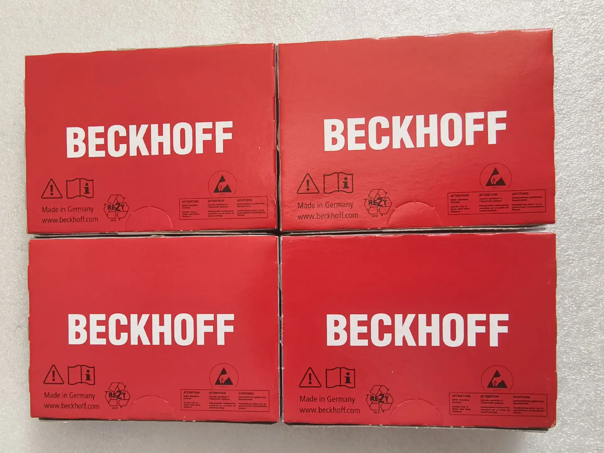 BECKHOFF EL1809 with code, German Beckhoff module, spot.