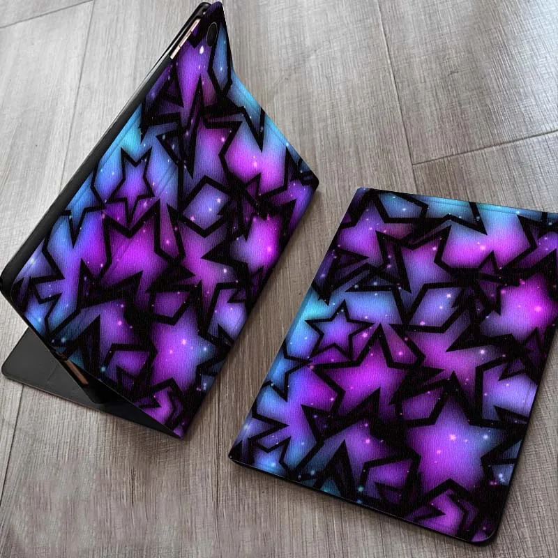 

Cartoon Starry Sky Pattern Gift For Samsung Galaxy Tab S11 A11 A9 A8 S6 A 10.1 A7 10.4 Plus 2025 2023 Tablet Case
