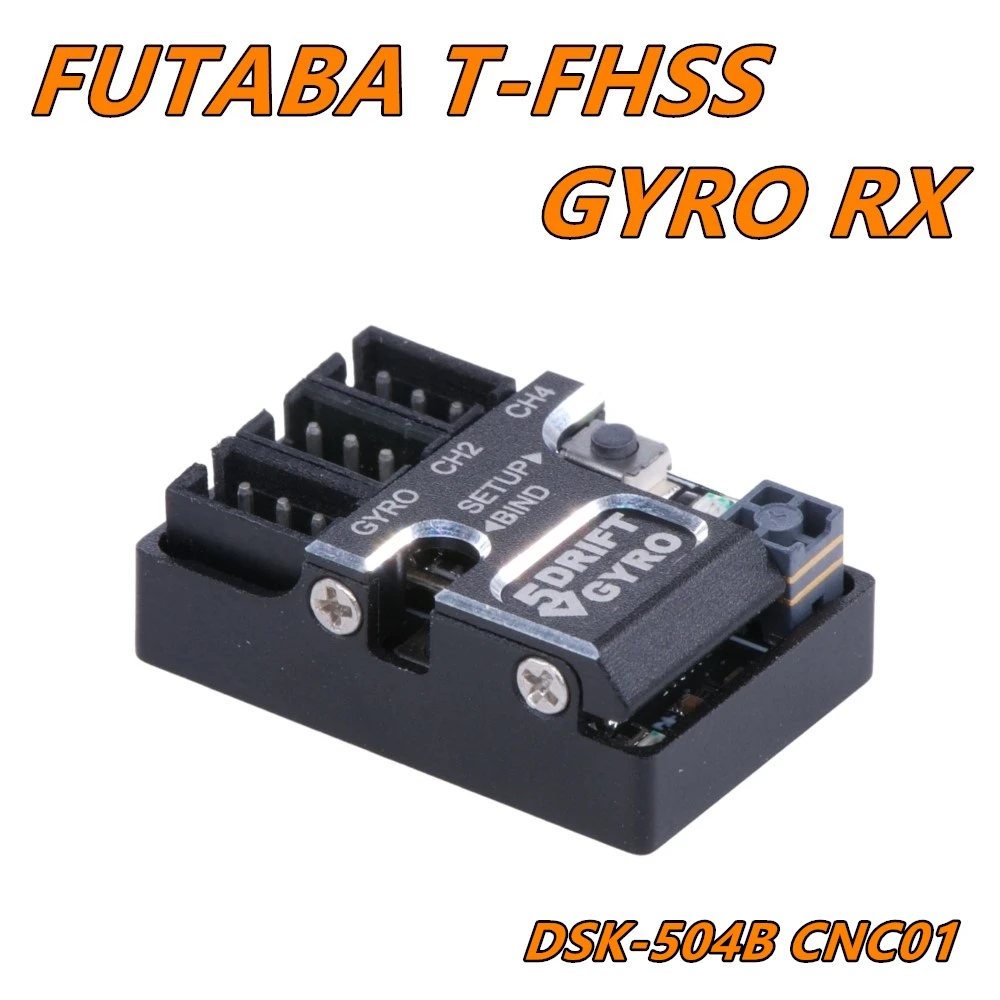 GT55Racing FUTABA T-FHSS ANTENNA a torre ricevitore giroscopico V5 DSK-504B CNC01