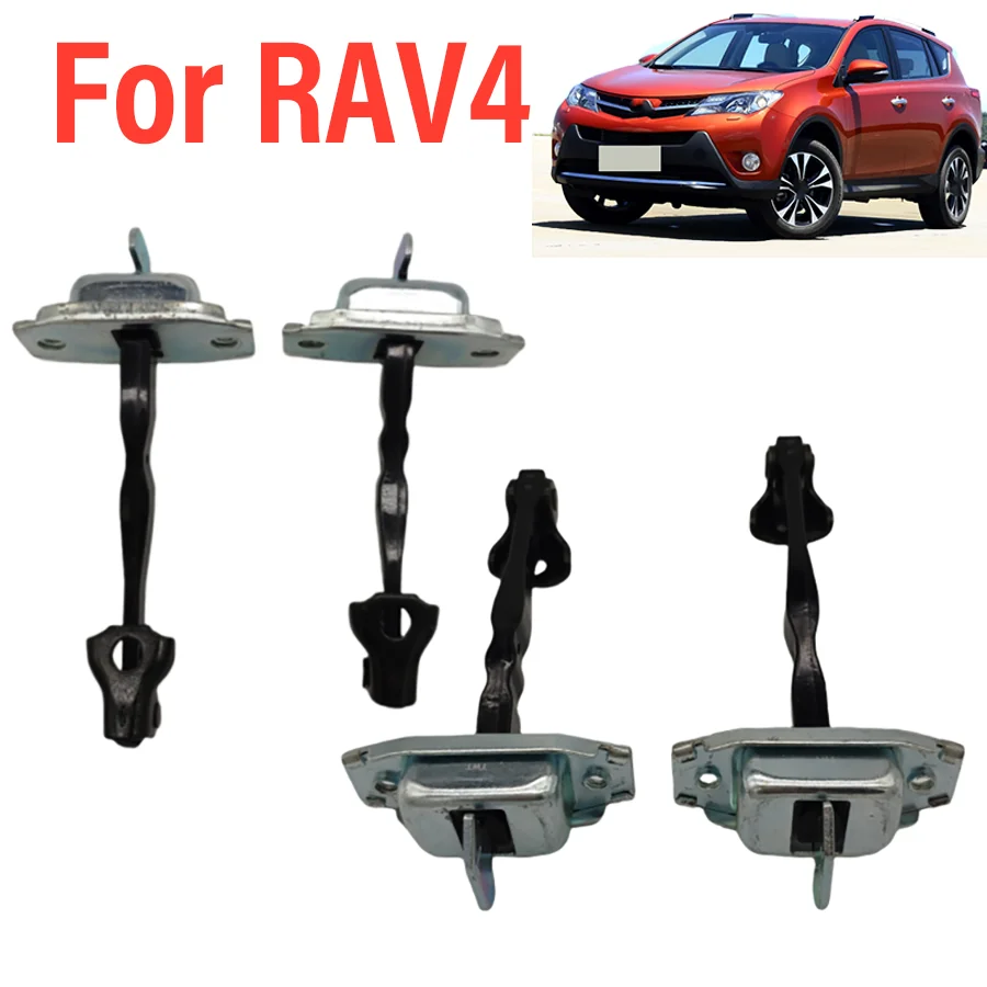 

1Pc Car Door Check Strap Stopper Jam Hinge Checker For Toyota RAV4 2009-2013 2014-2018 686100R020 686300R010 686100R020