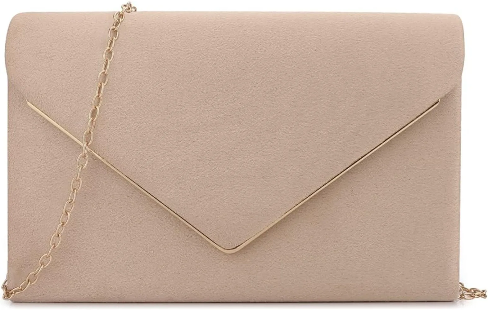 

Clutch Purse for Women Evening Bags Handbags for Wedding Party Cocktail Prom Faux Suede Crossbody Shoulder Bag