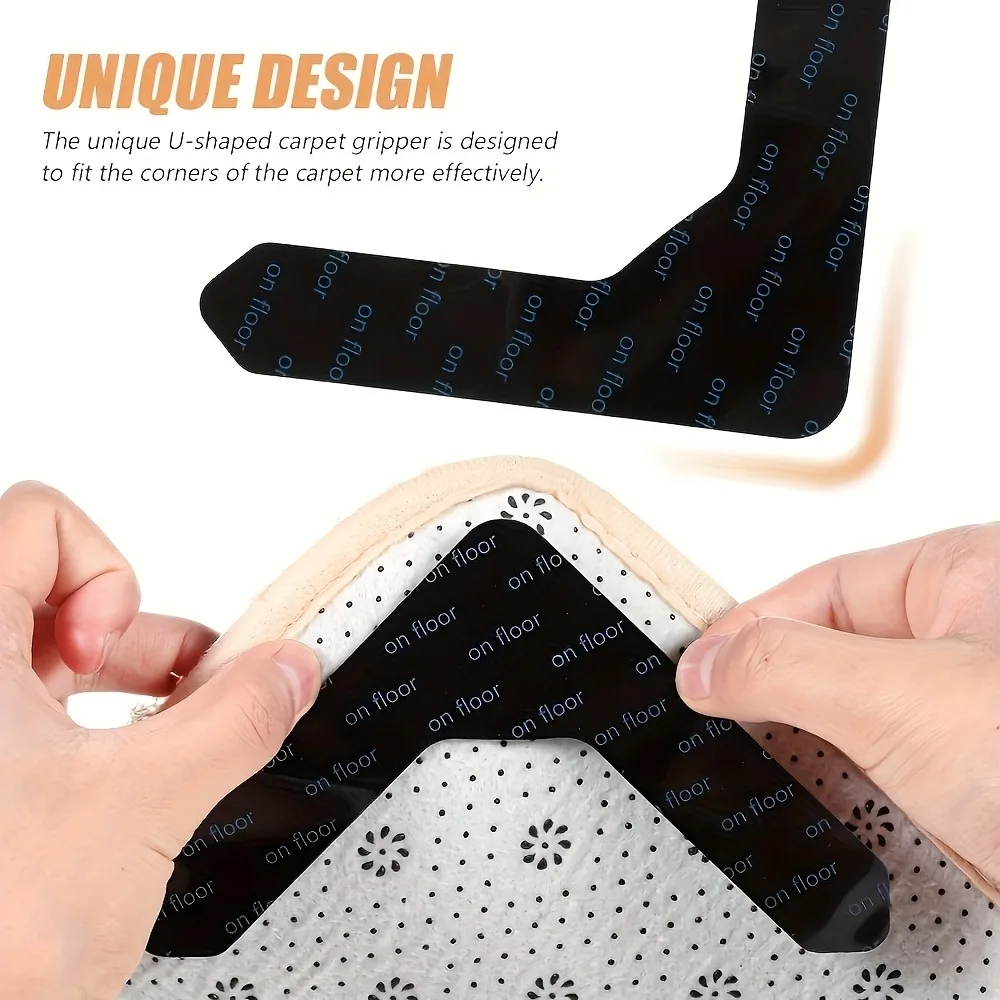 12 reusable non-scar carpet non-slip paste, prevent sliding, carpet sheets mattress sofa cushion carpet need to be fixed