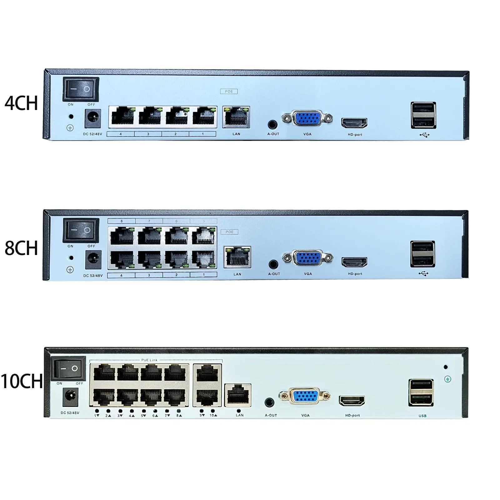 Imagem -06 - Gadinan-câmera Cctv Nvr Sistema de Segurança ai Face Detect Áudio Bidirecional Kit de Vigilância por Vídeo ao ar Livre 8mp Poe 4k 8mp 10ch