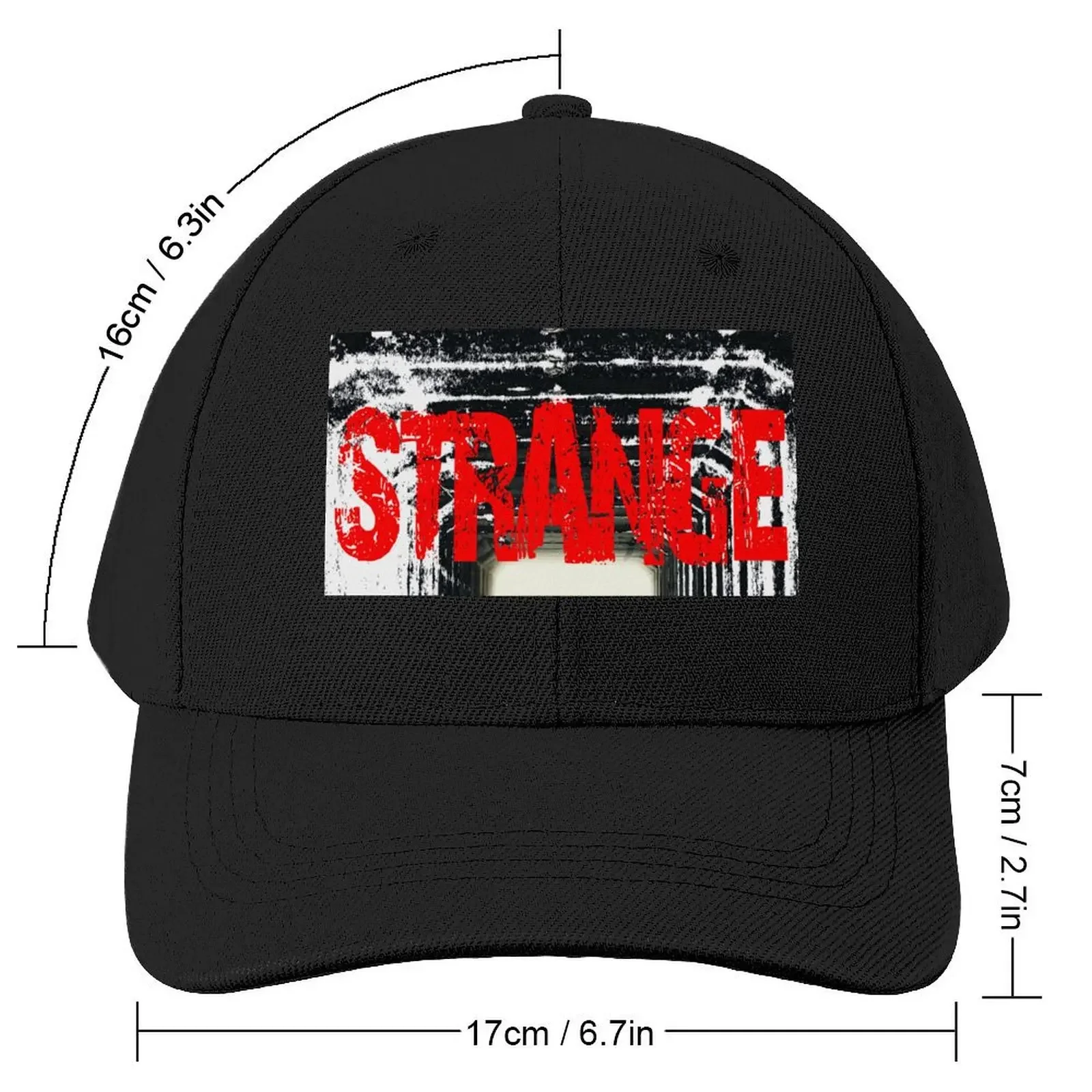 Strange Dark Mysterious, Scary Ghost Baseball Cap Thermal Visor Streetwear Mens Caps Women's