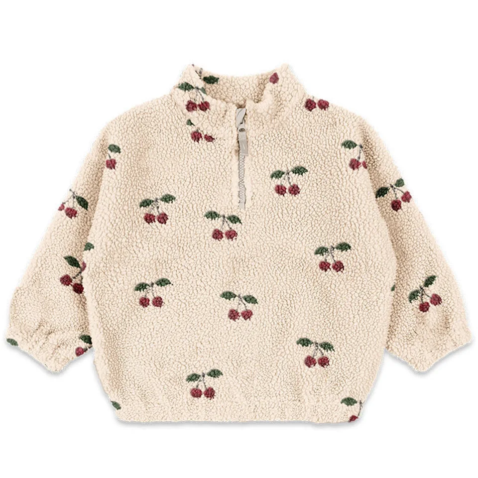 Children's Sports Set 25 A/W KS New Children's Hooded Sweatshirt Boys' Sweatshirt and Sweatpants Set Girls' Fleece Jacket