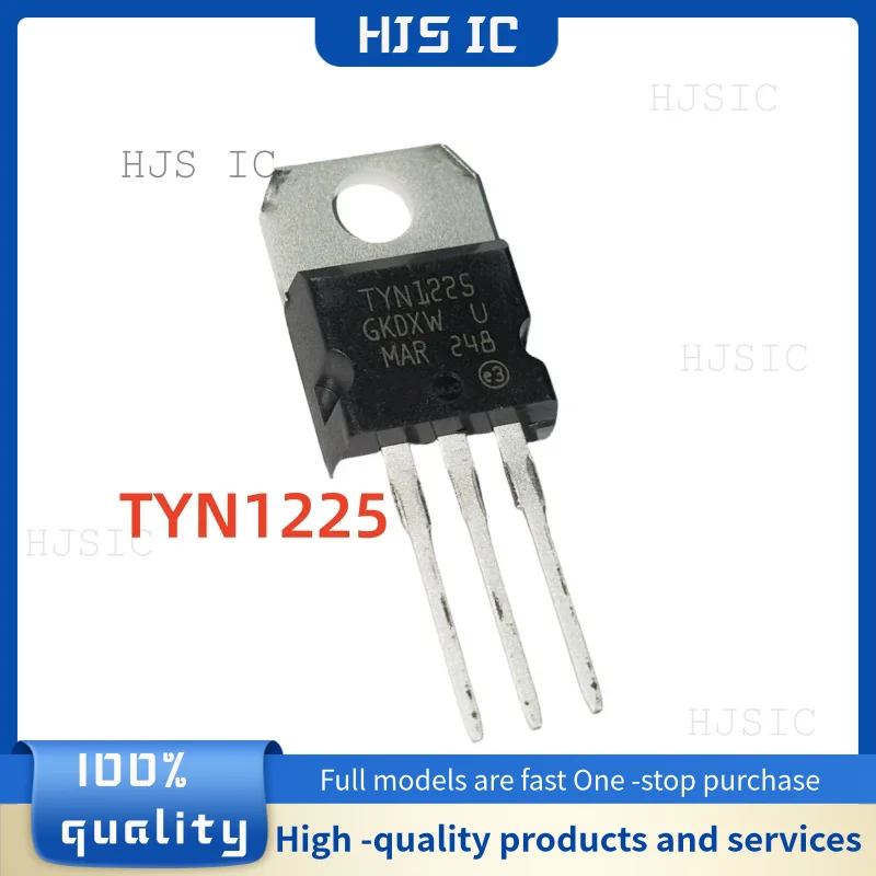 10PCS NEW 100% quality TYN1225 TYN612 TYN812 TYN412 TYN1225RG TYN612RG TYN812RG TYN412RG TO220 Unidirectional silicon controlled