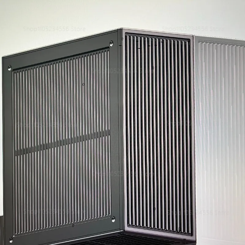 

LP-P6 ITX chassis knife card chassis all aluminum CNC 4060lp 5060lp 1U power side panel