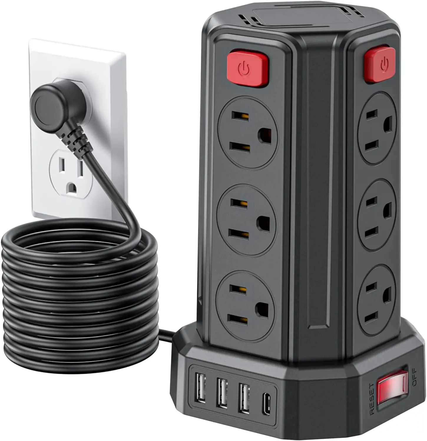 Power Strip Surge P…