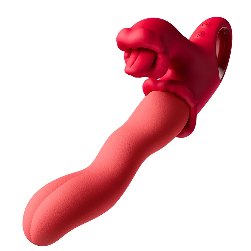 3 في 1 البظر اللسان التمرير هزاز للنساء البظر الحلمات G-بقعة محفز الإناث جهاز تدليك للمهبل هزاز الجنس لعب الكبار #1