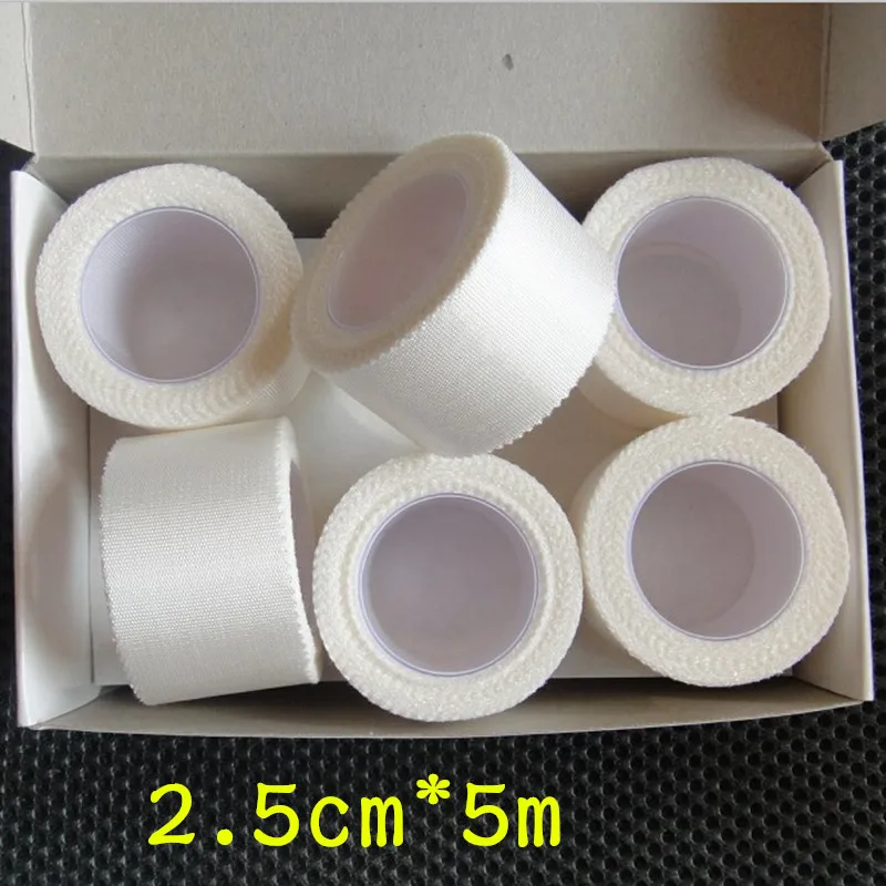

Breathable Silk Bandage Tape with Easy Tear Feature,Strong Adhesive Bandage for Sensitive Skin First Aid Essential Supply