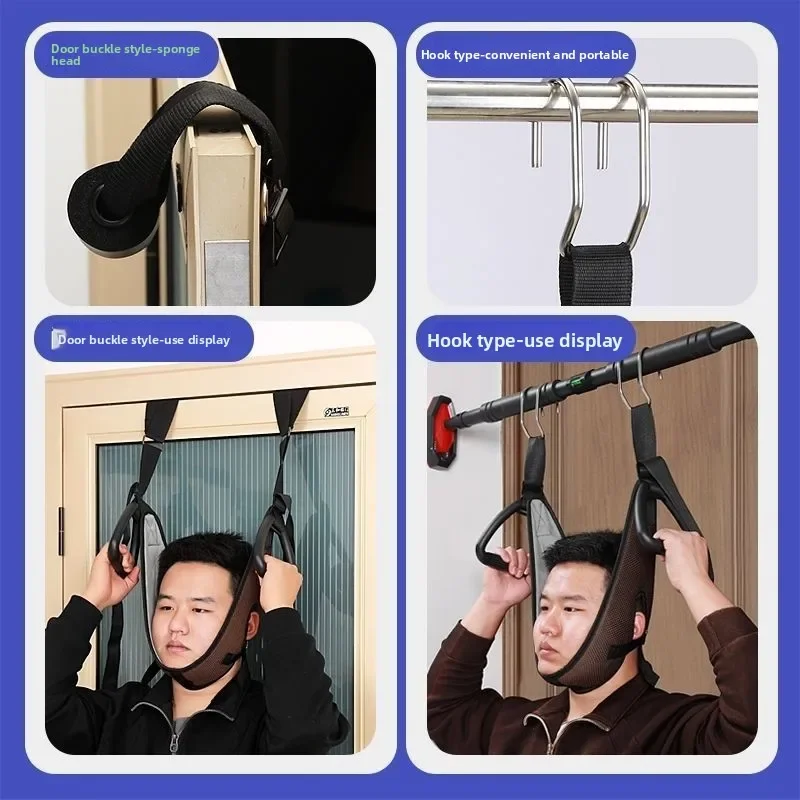 حزام الجر عنق الرحم حزام عنق الرحم شريط أفقي تعليق المنزلية حزام الجر الرقبة تعليق الرقبة تمتد جهاز