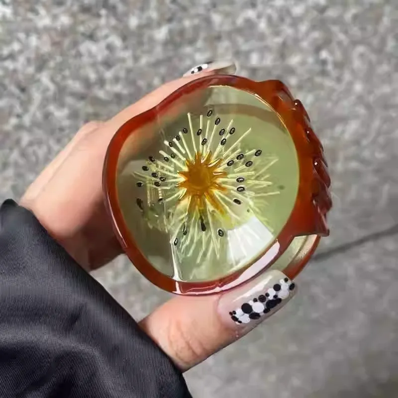 1 قطعة انتزاع الفاكهة الممتعة الجديدة ، مشبك شعر الكيوي ، شعر القرص الخلفي للرأس ، مشبك القرش ، أغطية الرأس النسائية ، إكسسوارات الشعر #4