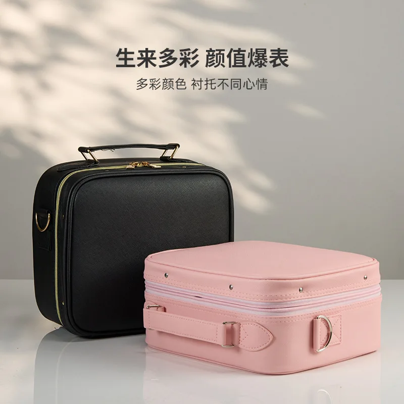 Portable professional makeup artist makeup bag for tattooing, beauty, and nail art