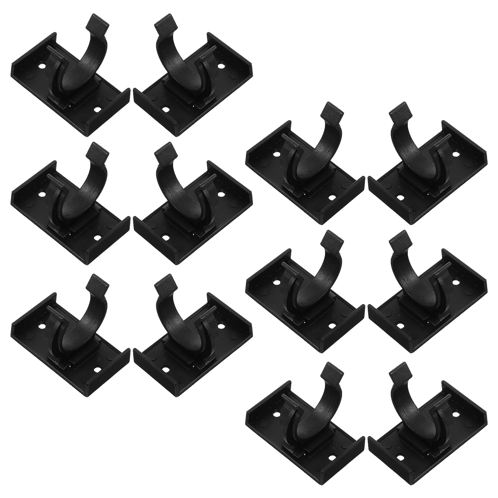 

12pcs Plastic Furniture Leveler Clips For Cabinet Table Kickboard Plinth Base Shelf Support Cabinet Leg Buckles Skirting Board