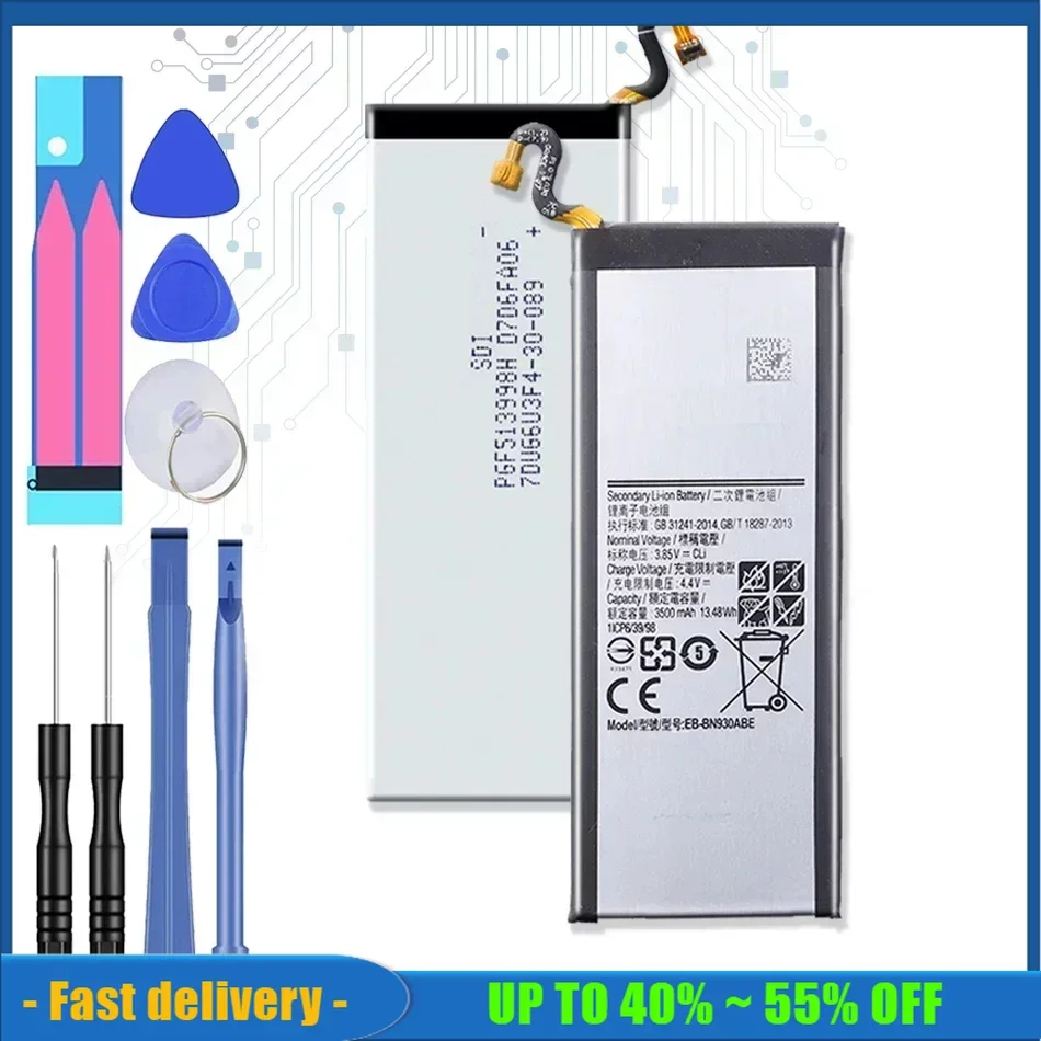 

EB-BN930ABE EB-BN935ABA EB-BN935ABE Battery For Samsung Galaxy Note 7 Note FE N935 SM-N930F N930G N930V N930A N930T N930S N930