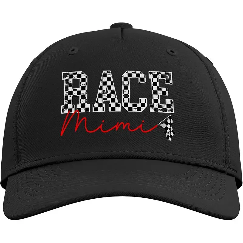 Race Mimi Grandma Racing Mimi of A Racer Mimi Adjustable Baseball Hat