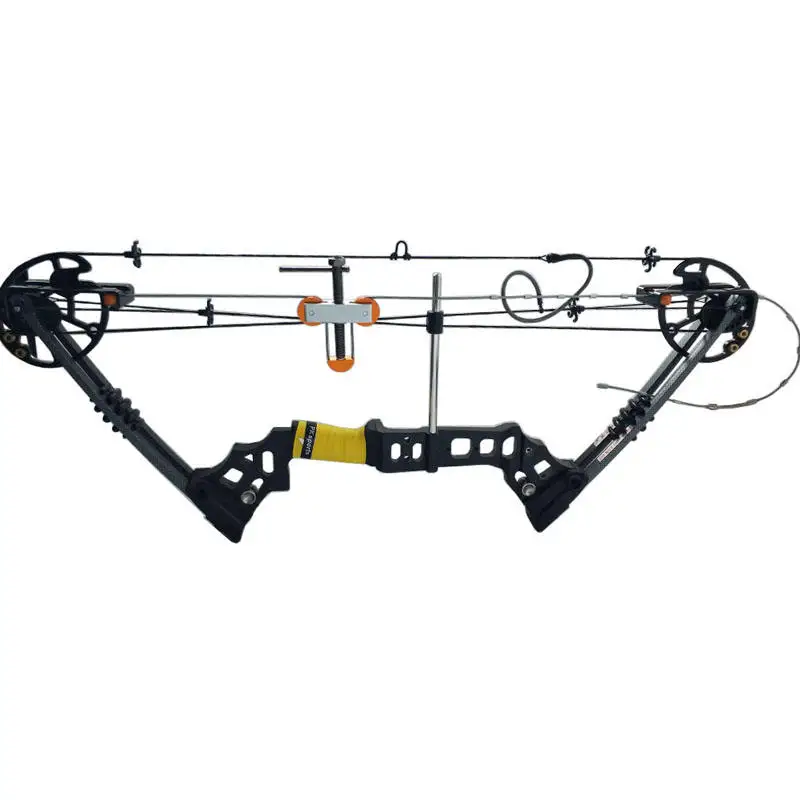 

Portable Hand Held Bow Press with 2 Quad Brackets for Archery Compound Bow