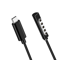 USB Type-C Fast Charging Cable Works With a 15V/3A USB-C PD Protocol Charger Power Adapter Compatible with Surface Pro1/2 RT